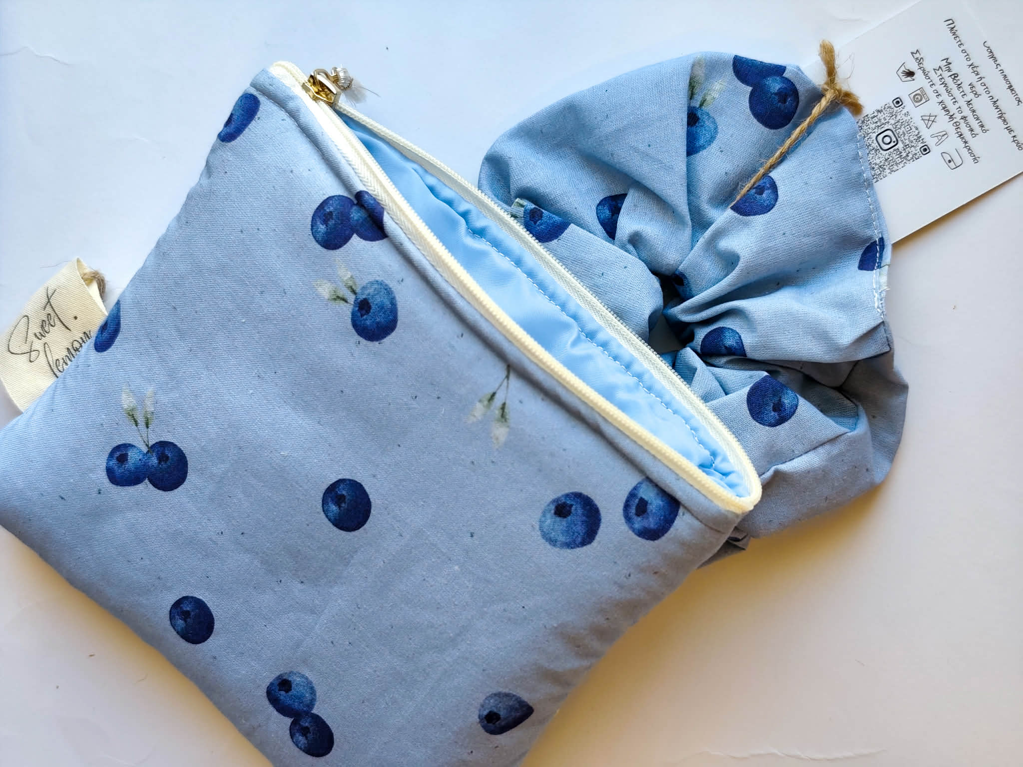 Beauty Pouch - Blueberries